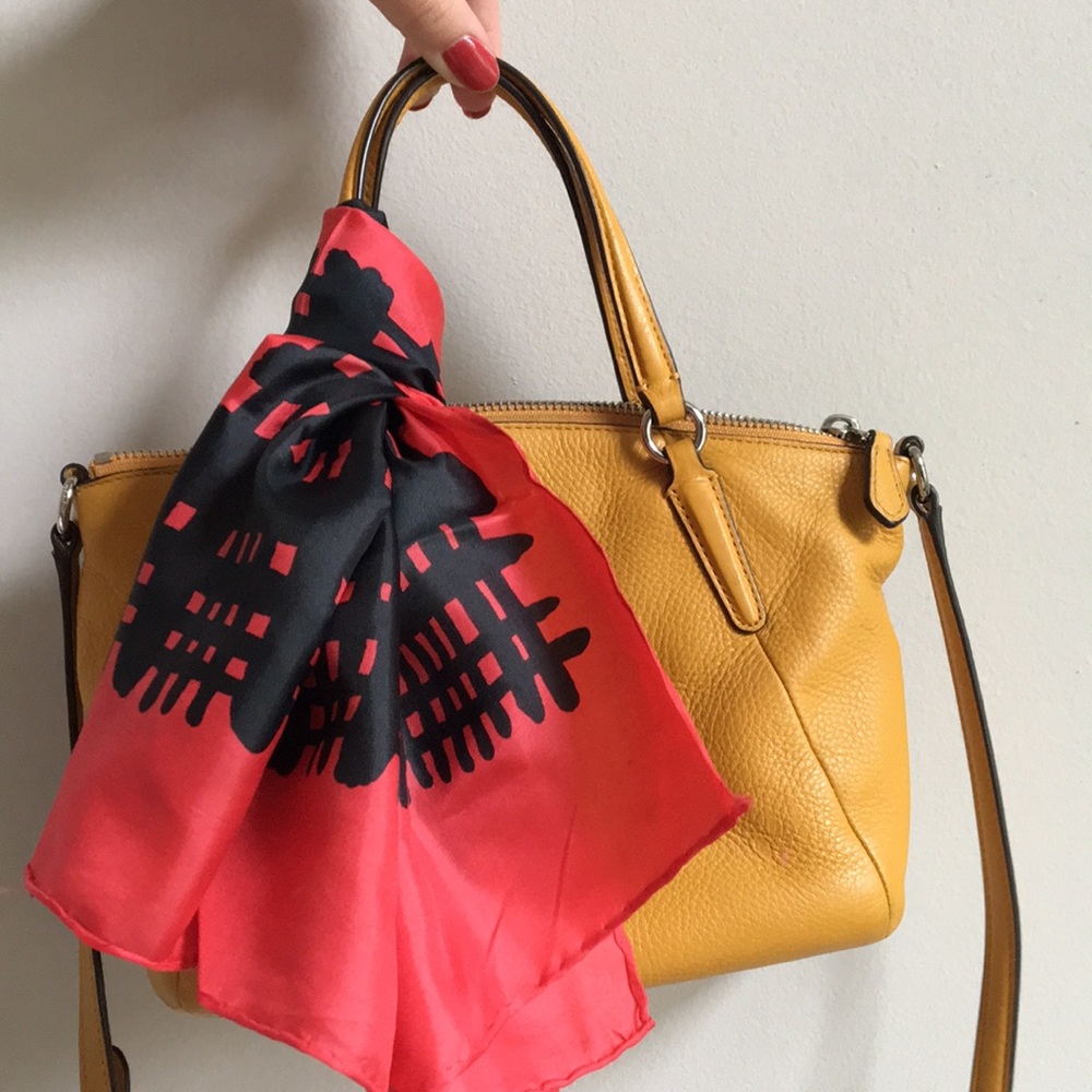 Vintage silk scarf